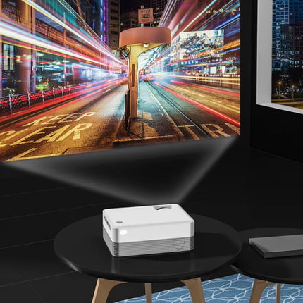 P35 Mini Projector - 120 ANSI Lumen - Screen Mirroring Beamer Home Media Speler - Wit