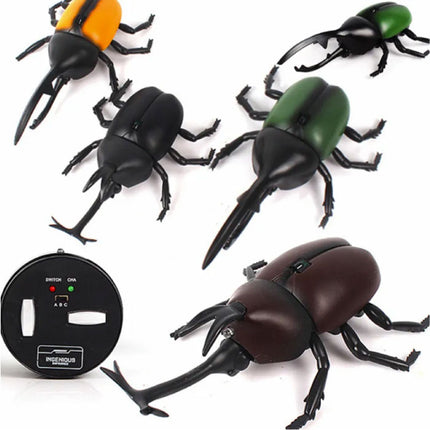 Robot Kever met IR Afstandsbediening - RC Speelgoed Bestuurbaar Insect Groen