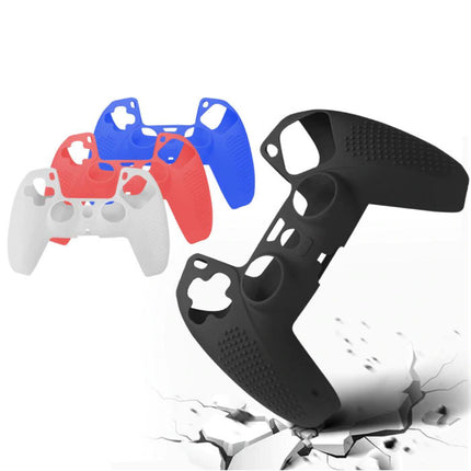 Antislip Hoes / Skin voor PlayStation 5 Controller - Grip Cover PS5 - Zwart