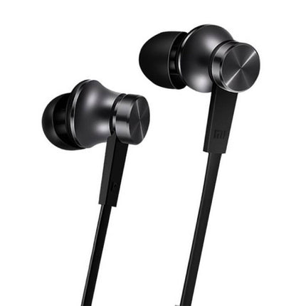 Mi Piston Oordopjes met Microfoon en Controls - 3.5mm AUX Oortjes Wired Earphones Oortelefoon Zwart