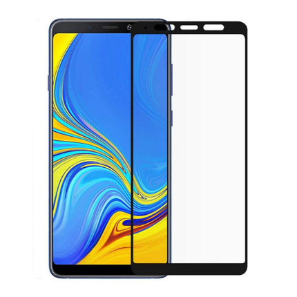 3-Pack Samsung Galaxy A9 2018 Full Cover Screen Protector 9D Tempered Glass Film Gehard Glas Glazen 