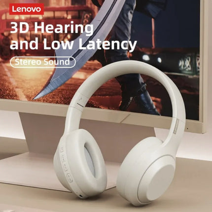 ThinkPlus TH10 Draadloze Koptelefoon met Microfoon - Bluetooth 5.0 Headset Zwart