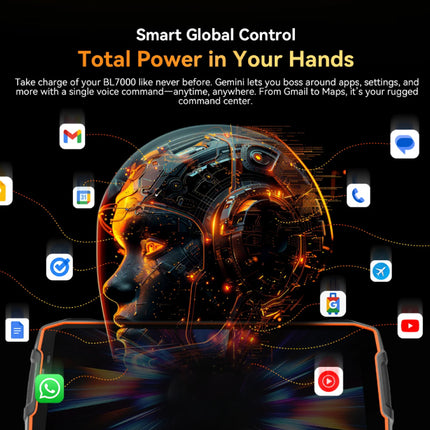 BL7000 Smartphone Outdoor - 24 GB RAM - 256 GB Opslag - 50 MP Camera - 7500mAh Batterij - Zwart