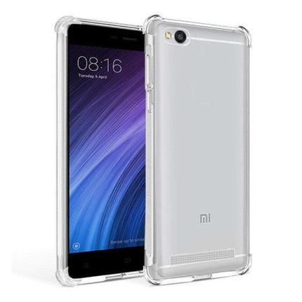 Xiaomi Redmi 4X Transparant Bumper Hoesje - Clear Case Cover Silicone TPU Anti-Shock