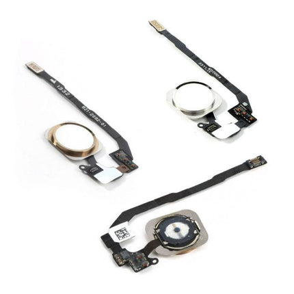 Voor Apple iPhone 5S - AAA+ Home Button Assembly met Flex Cable Zwart
