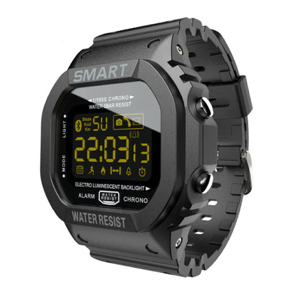 MK22 Waterdichte Sport Smartwatch Fitness Activity Tracker Smartphone Horloge iOS Android iPhone Samsung Huawei Zwart