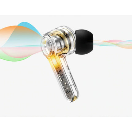 HT78 Draadloze Oortjes met Opbergtasje en Ingebouwde Microfoon - Touch Control ANC Oordopjes TWS Bluetooth 5.0 Earphones Earbuds Oortelefoon Zwart