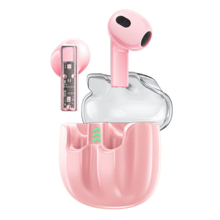 HiTune Q3 Draadloze Oortjes - Bluetooth 5.2 Oordopjes HiFi/ANC/TWS Roze