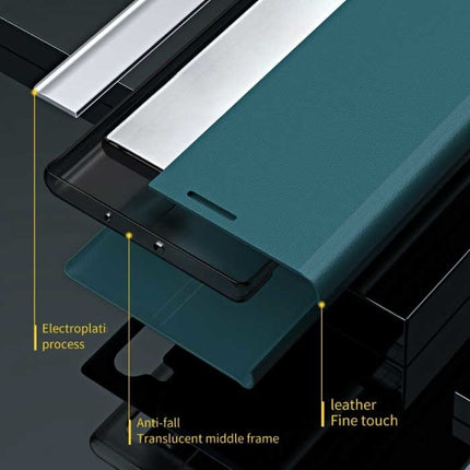 Samsung S9 Plus Magnetische Flip Case - Luxe Hoesje Cover Roze