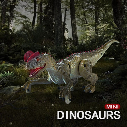 RC Dinosaurus (T-Rex met Dubbele Kroon) met Afstandsbediening - Bestuurbaar Speelgoed Tyrannosaurus Rex Dino Robot Groen