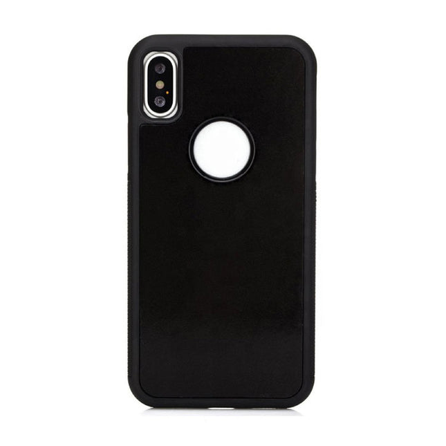 iPhone XS - Anti Gravity Absorption Case Cover Cas Hoesje Zwart