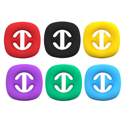 Pop It Snapper - Fidget Anti Stress Speelgoed Bubble Toy Siliconen Blauw