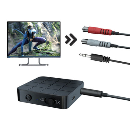 Bluetooth 5.0 Transmitter/Receiver AUX Jack 3.5mm - Draadloze Adapter Audio Streamen
