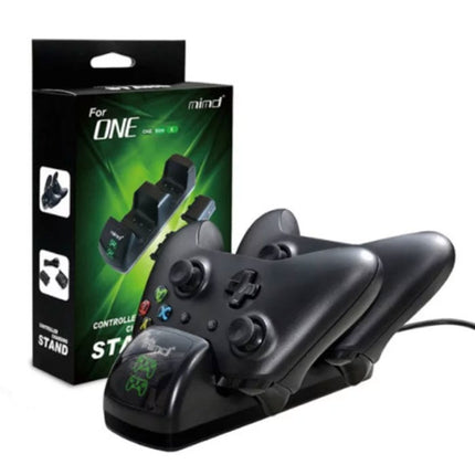 Oplaadstation voor Xbox One X/S Charging Dock Station voor Controller - Dual Laadstation met 2x Herlaadbare Batterij