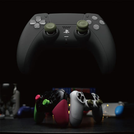 6 Thumb Grips voor PlayStation 4 en 5 - Antislip Controller Caps PS4/PS5 - Zwart