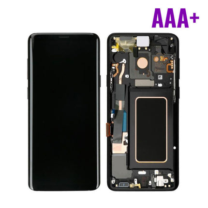 Samsung Galaxy S9 Plus G965 Scherm (Touchscreen + AMOLED + Onderdelen) AAA+ Kwaliteit - Zwart 