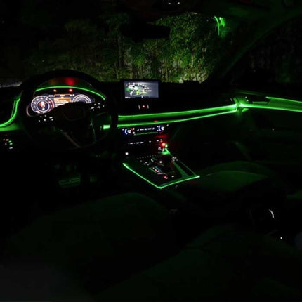 Neon LED Strip 10 Meter - Flexibele Verlichting Tube met  AA Batterij Adapter Waterdicht Rood