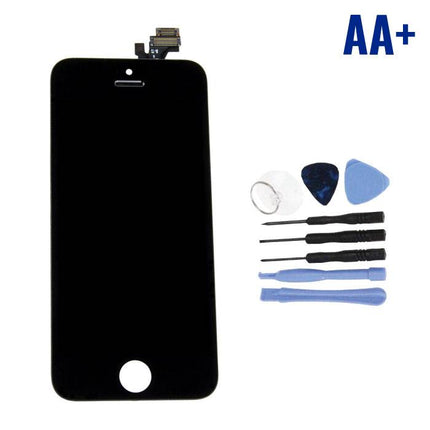 iPhone 5 Scherm (Touchscreen + LCD + Onderdelen) AA+ Kwaliteit - Zwart + Gereedschap