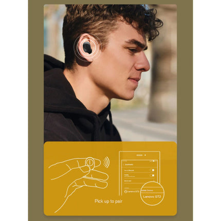 GT2 Draadloze Oortjes - One Button Control TWS Oordopjes Bluetooth 5.0  Wireless Buds Earphones Oortelefoon Zwart