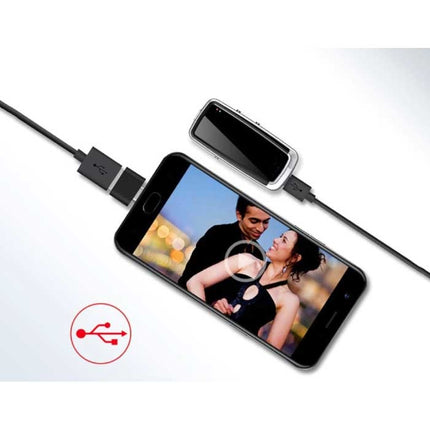 Mini Camcorder - Sleutelhanger Security Camera HD met LED Display Zwart