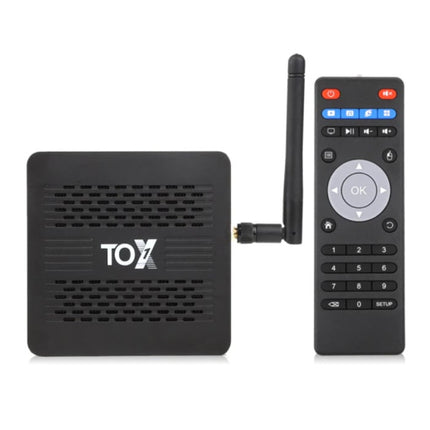 TOX1 TV Box Mediaspeler Android 9.0 Kodi - Bluetooth 4.2 - 4K - 4GB RAM - 32GB Opslagruimte