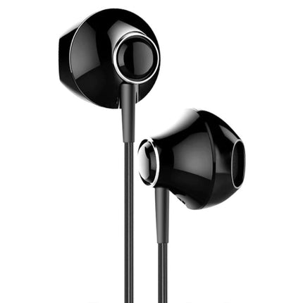 Encok H06 Oortjes met Microfoon en Volume Controls - 3.5mm AUX Oordopjes Wired Earphones Oortelefoon Wit