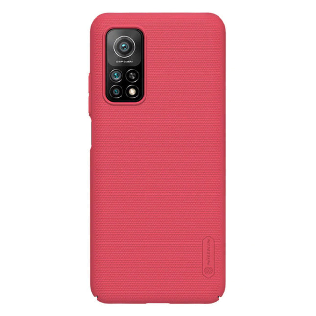 Xiaomi Mi 10T Frosted Shield Hoesje - Shockproof Case Cover Cas Rood