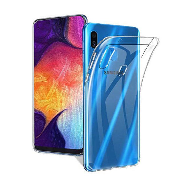 Samsung Galaxy A50 Transparant Clear Case Cover Silicone TPU Hoesje 