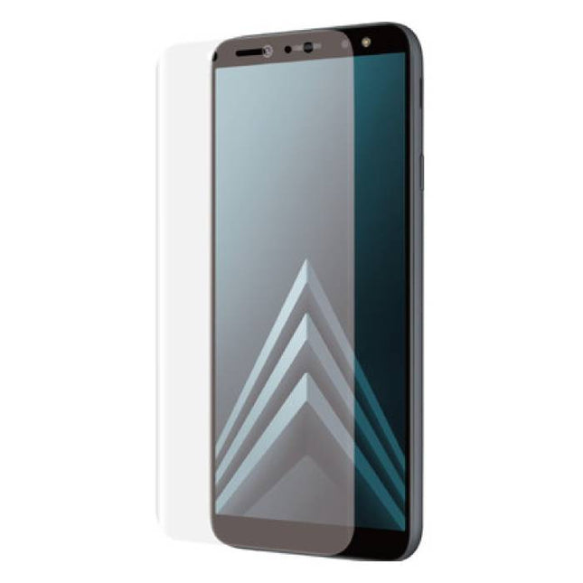 Samsung Galaxy A8 2018 Transparant TPU Hoesje + Screen Protector Folie
