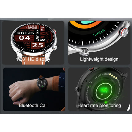 2021 Sport Smartwatch - Silicoon Bandje Fitness Activity Tracker Horloge Android - Blauw