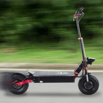 X5 Elektrische Step - Vouwbaar / Krachtig / Hoge Snelheid - Off-Road Smart E Scooter - 2800W - 85 km/u - 13 inch Wielen - Zwart