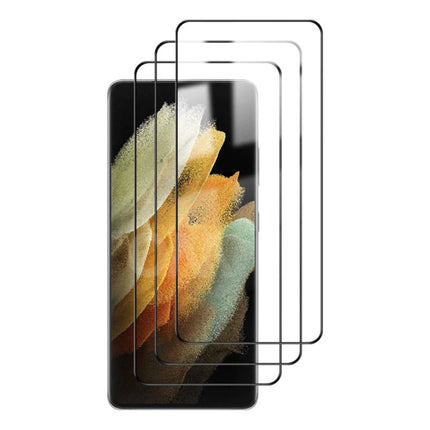 2-Pack Samsung Galaxy S21 Full Cover Screen Protector 9D Tempered Glass Film Gehard Glas Glazen