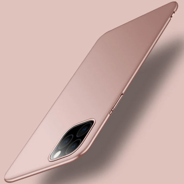 iPhone 11 Pro Ultra Dun Hoesje - Hard Matte Case Cover Roze