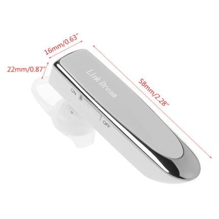 Draadloze Business Headset - Oordopje One Click Control TWS Oortje Bluetooth 5.0 Wireless Bud Headphone Oortelefoon Zwart