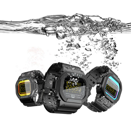 MK22 Waterdichte Sport Smartwatch Fitness Activity Tracker Smartphone Horloge iOS Android iPhone Samsung Huawei Geel
