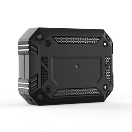 Shockproof Hoesje voor AirPods Pro - AirPod Case PC TPU Cover Skin - Zwart