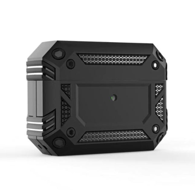 Shockproof Hoesje voor AirPods Pro - AirPod Case PC TPU Cover Skin - Zwart