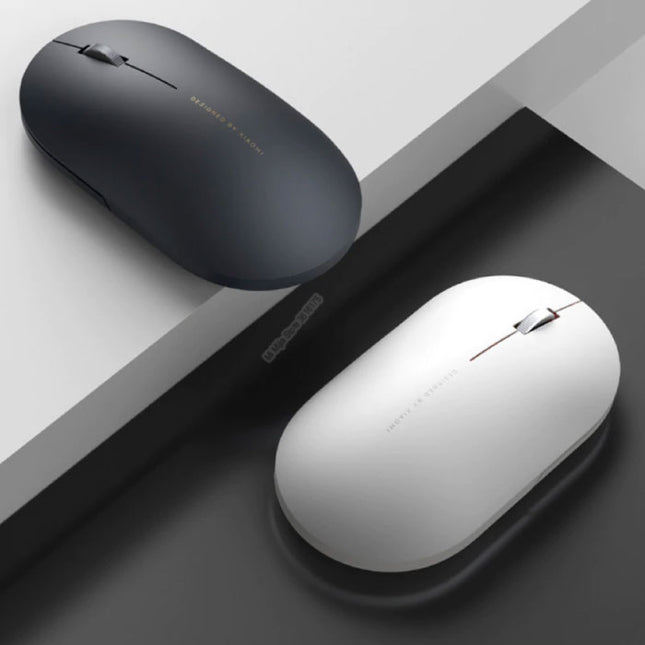 Mi Mouse 2 Draadloze Muis - Geruisloos / Optisch / Tweehandig / Ergonomisch - Zwart
