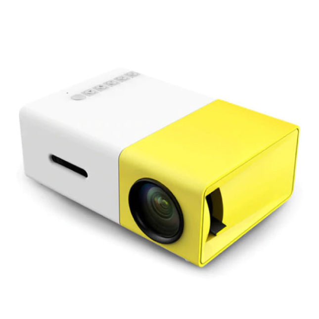 YG300 LED Projector - Mini Beamer Home Media Speler Geel