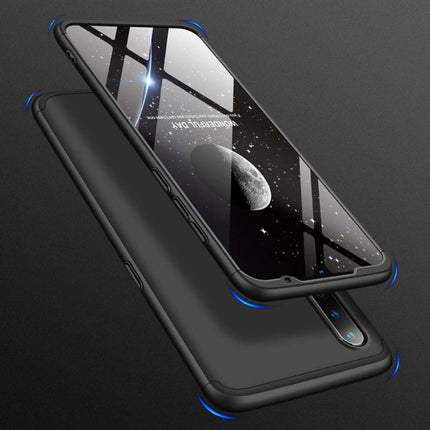 Xiaomi Redmi Note 9 Full Cover - 360° Body Hoesje Case + Screenprotector Tempered Glass Zwart