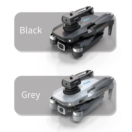 E88 Pro RC Drone met Camera - Quadcopter Obstakel Vermijden Speelgoed met Brushless Motor Grijs