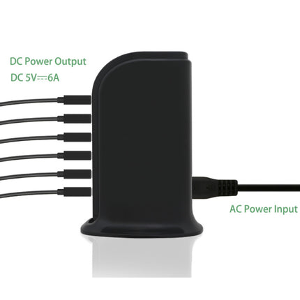 USB Laadstation Met Ingebouwde Beveiliging Camera 5-Port Muur Oplader Thuislader Stekkerlader