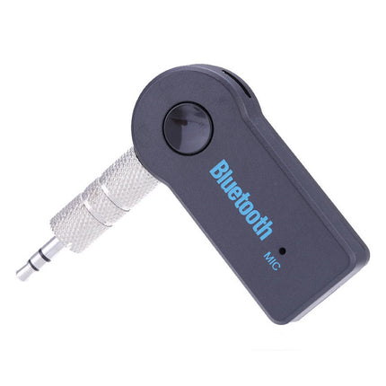 Bluetooth 5.0 Ontvanger Transmitter AUX Jack 3.5mm - Draadloze Adapter Audio Receiver Streamen Handsfree Bellen + Microfoon
