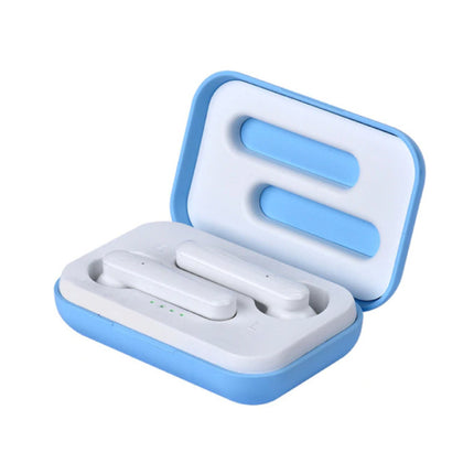 X12 TWS Draadloze Oortjes Bluetooth 5.0 Ear Wireless Buds Earphones Earbuds Oortelefoon Blauw