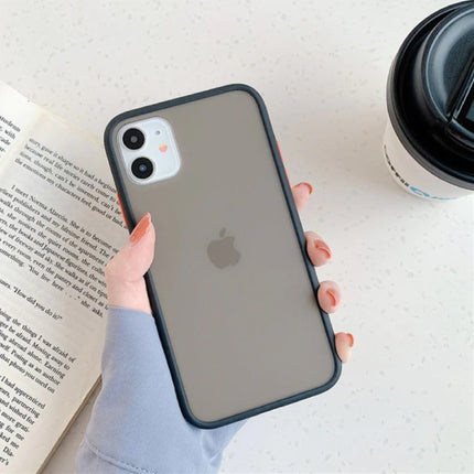 iPhone X Bumper Hoesje Case Cover Silicone TPU Anti-Shock Zwart