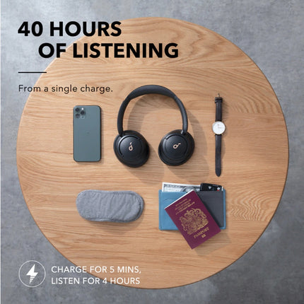 Life Q30 Draadloze Koptelefoon Headset - Bluetooth 5.0 Wireless ANC Headphones Stereo Studio Roze
