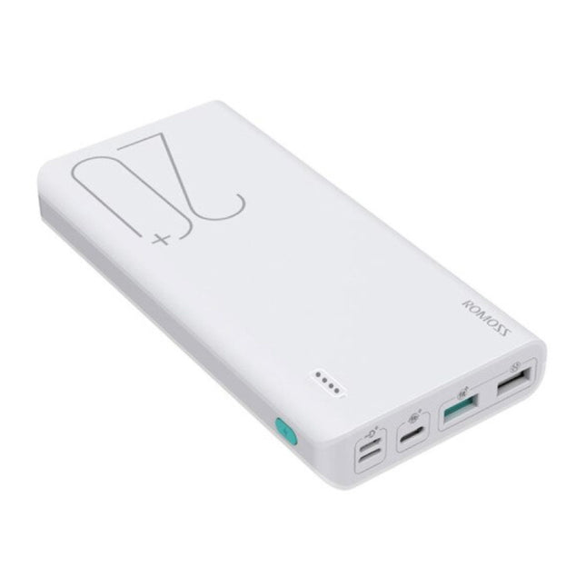 Sense 6 Externe 20.000mAh Powerbank Noodaccu Batterij Oplader Charger Wit