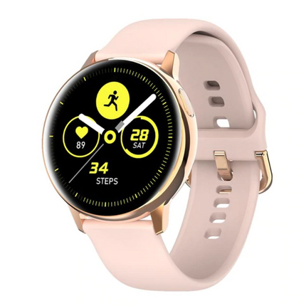 Sport Smartwatch Smartband Smartphone Fitness Activity Tracker Horloge iOS / Android Roze