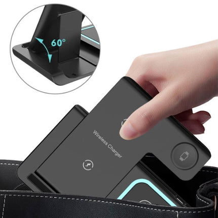 3 in 1 Oplaadstation - Compatibel met Apple iPhone / iWatch / AirPods -  Charging Dock 30W Draadloze Oplader - Wit