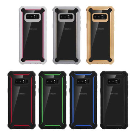 Samsung Galaxy Note 10 Plus Bumper Hoesje 360° Bescherming - Full Body Cover Armor Rood